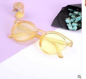 Colourful Transparent Fashion Glasses – Unisex Clear Frame Eyewear in 6 Colours