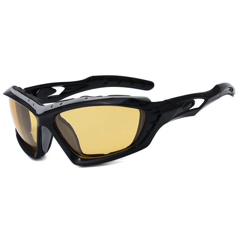 UV400 Sports Cycling Glasses – Impact-Resistant, Windproof Outdoor Eyewear for Men